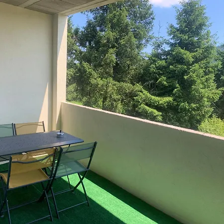 2 Au Calme Avec Sejour Et Balcon 1 Au Rdc A Apartment Gerardmer